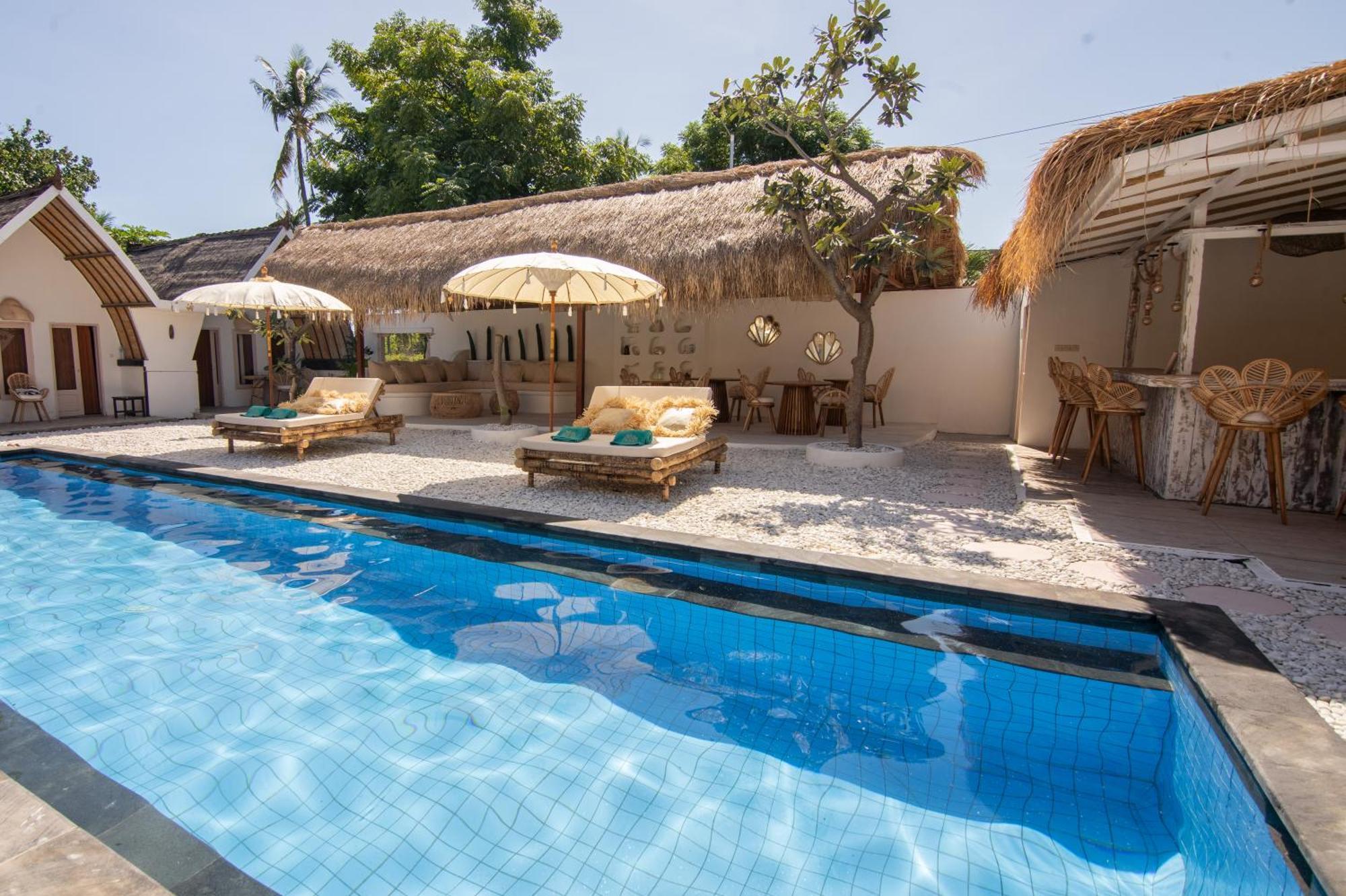 Isla De Agua Hotel Gili Air Bagian luar foto
