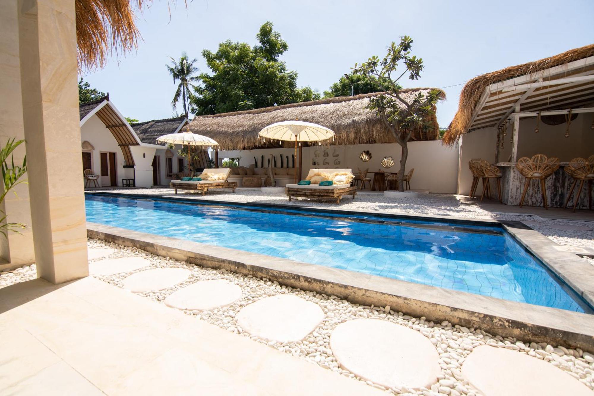Isla De Agua Hotel Gili Air Bagian luar foto
